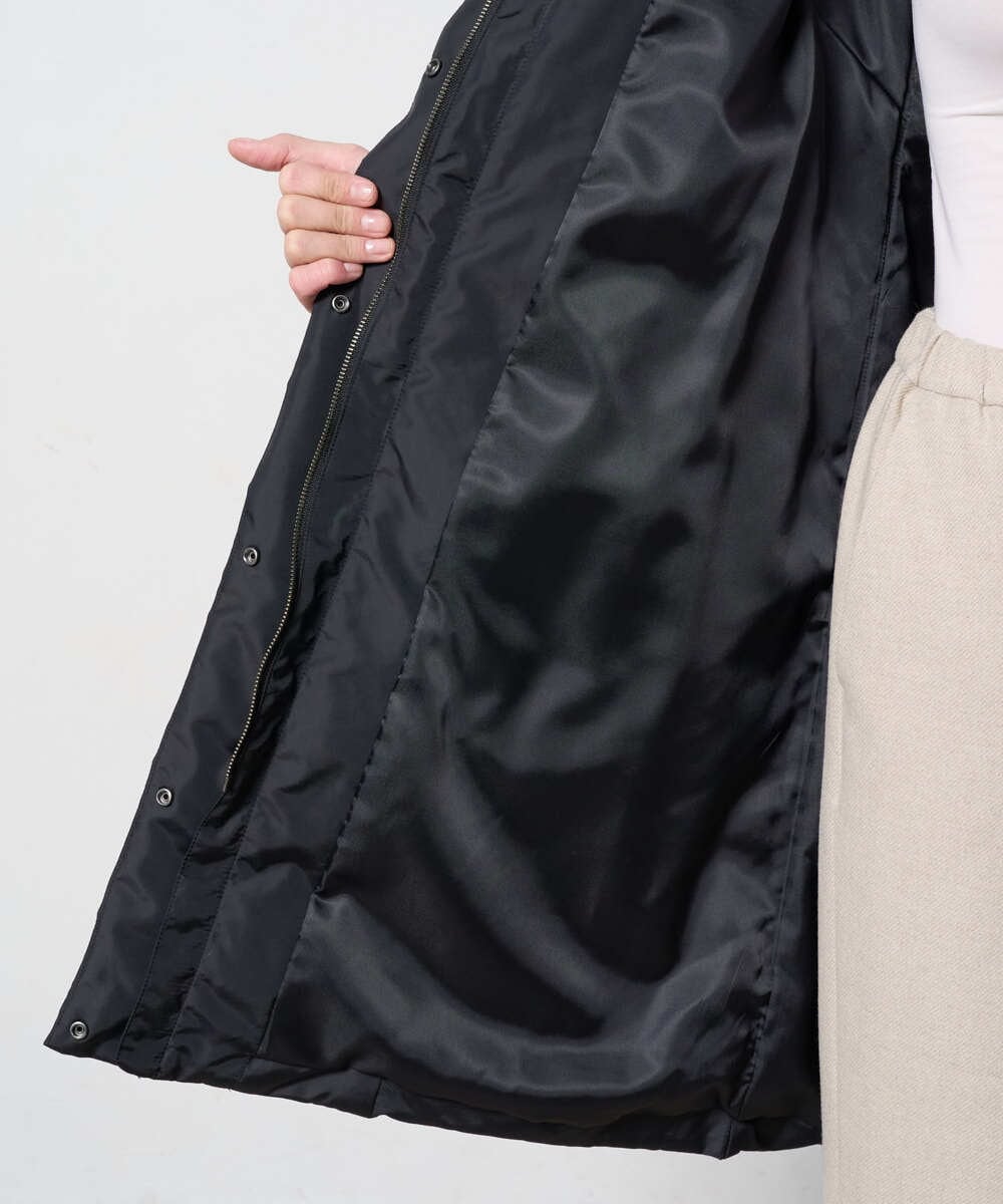 PRVAD44900 CHRISTIAN AUJARD(クリスチャン・オジャール) [暖か･軽い]フーディーダウンコート ブラック