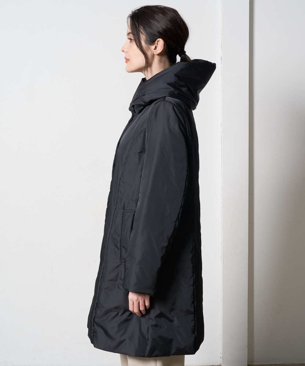 PRVAD44900 CHRISTIAN AUJARD(クリスチャン・オジャール) [暖か･軽い]フーディーダウンコート ブラック