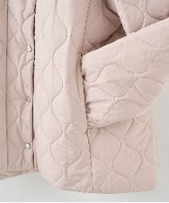 PRVAF49590 CHRISTIAN AUJARD(クリスチャン・オジャール) [フード着脱可]キルティングコート ピンクベージュ