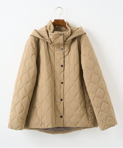 PRVAF49590 CHRISTIAN AUJARD [フード着脱可]キルティングコート