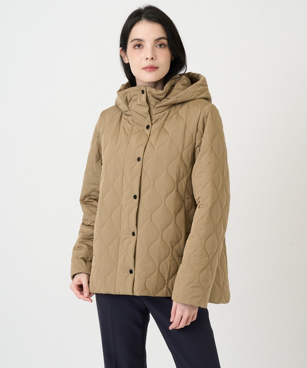 PRVAF49590 CHRISTIAN AUJARD [フード着脱可]キルティングコート