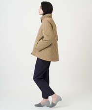 PRVAF49590 CHRISTIAN AUJARD(クリスチャン・オジャール) [フード着脱可]キルティングコート カーキブラウン