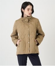 PRVAF49590 CHRISTIAN AUJARD(クリスチャン・オジャール) [フード着脱可]キルティングコート カーキブラウン