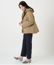 PRVAF49590 CHRISTIAN AUJARD(クリスチャン・オジャール) [フード着脱可]キルティングコート カーキブラウン