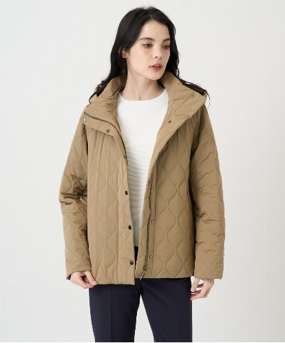 PRVAF49590 CHRISTIAN AUJARD [フード着脱可]キルティングコート