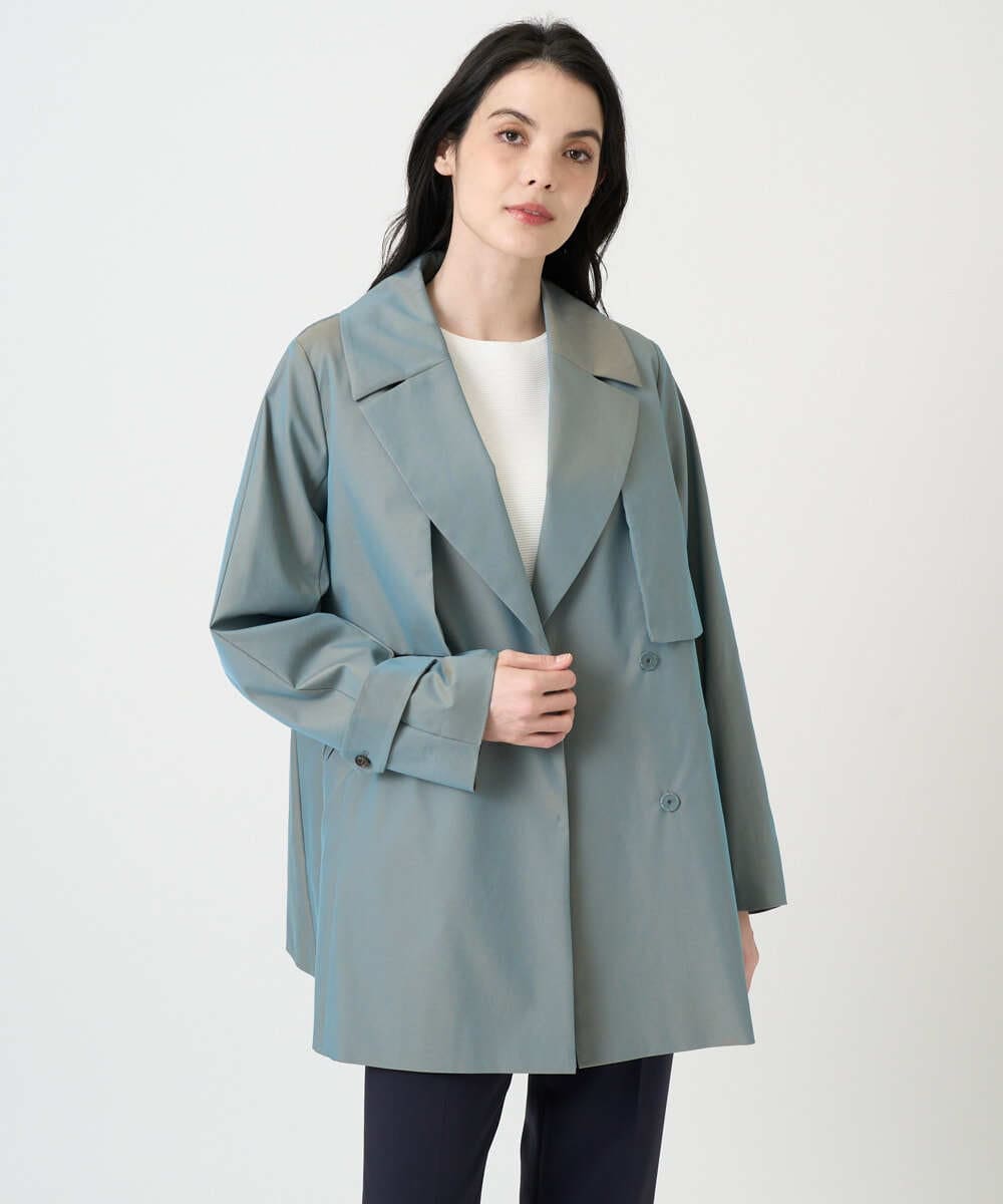 PRVEE04790 CHRISTIAN AUJARD(クリスチャン・オジャール) [ライナー付]デザインハーフコート グリーン