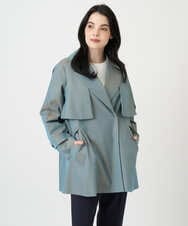 PRVEE04790 CHRISTIAN AUJARD(クリスチャン・オジャール) [ライナー付]デザインハーフコート グリーン