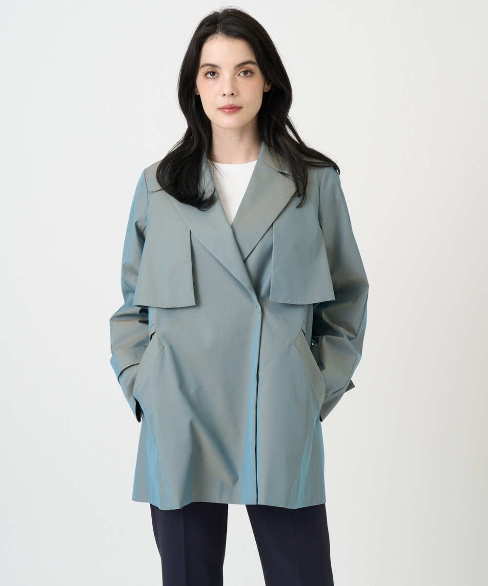 PRVEE04790 CHRISTIAN AUJARD(クリスチャン・オジャール) [ライナー付]デザインハーフコート グリーン