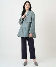 PRVEE04790 CHRISTIAN AUJARD(クリスチャン・オジャール) [ライナー付]デザインハーフコート グリーン