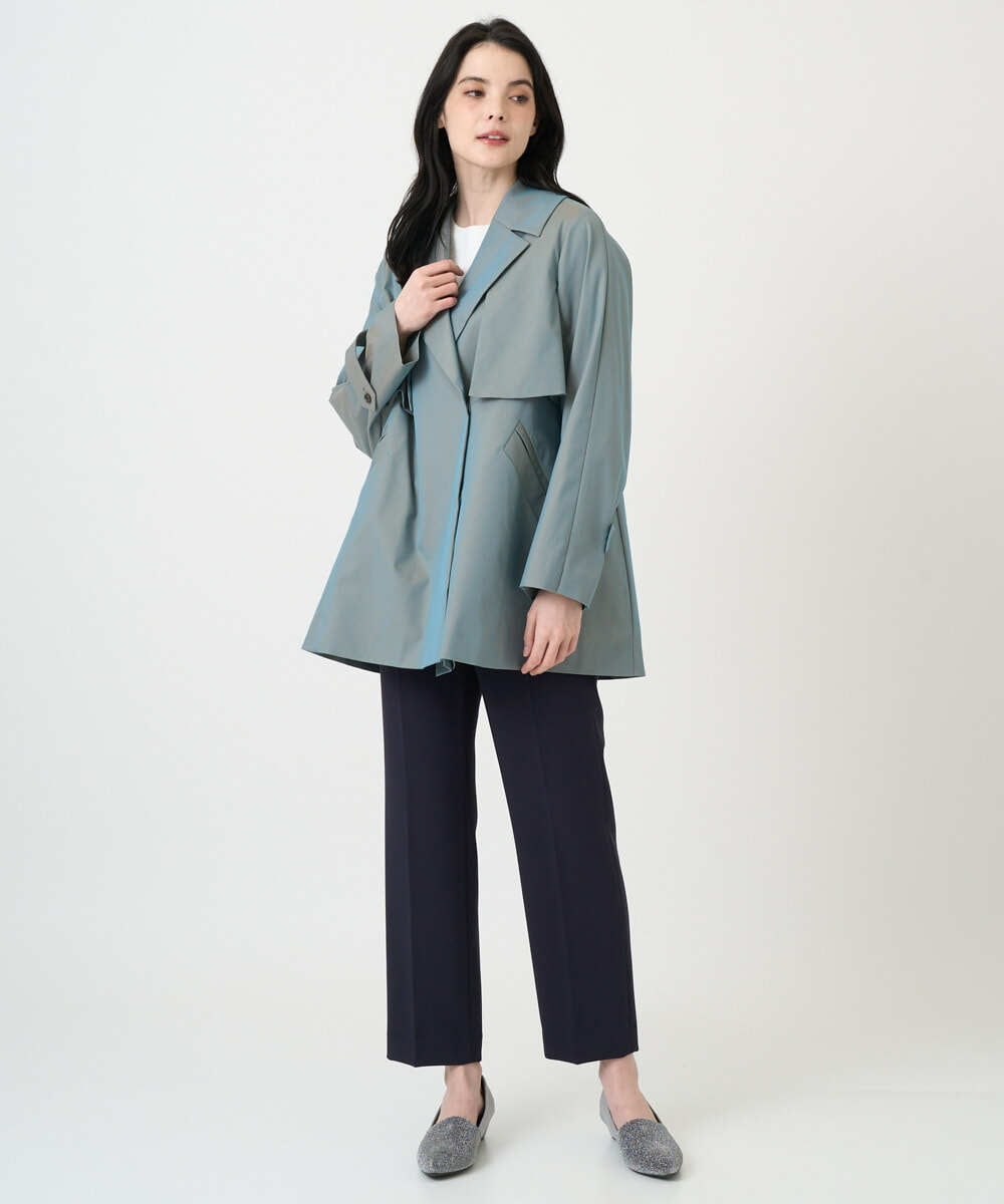 PRVEE04790 CHRISTIAN AUJARD(クリスチャン・オジャール) [ライナー付]デザインハーフコート グリーン