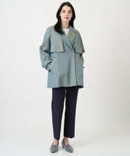 PRVEE04790 CHRISTIAN AUJARD(クリスチャン・オジャール) [ライナー付]デザインハーフコート グリーン