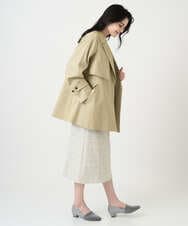 PRVEE04790 CHRISTIAN AUJARD(クリスチャン・オジャール) [ライナー付]デザインハーフコート ベージュ