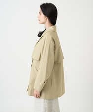 PRVEE04790 CHRISTIAN AUJARD(クリスチャン・オジャール) [ライナー付]デザインハーフコート ベージュ