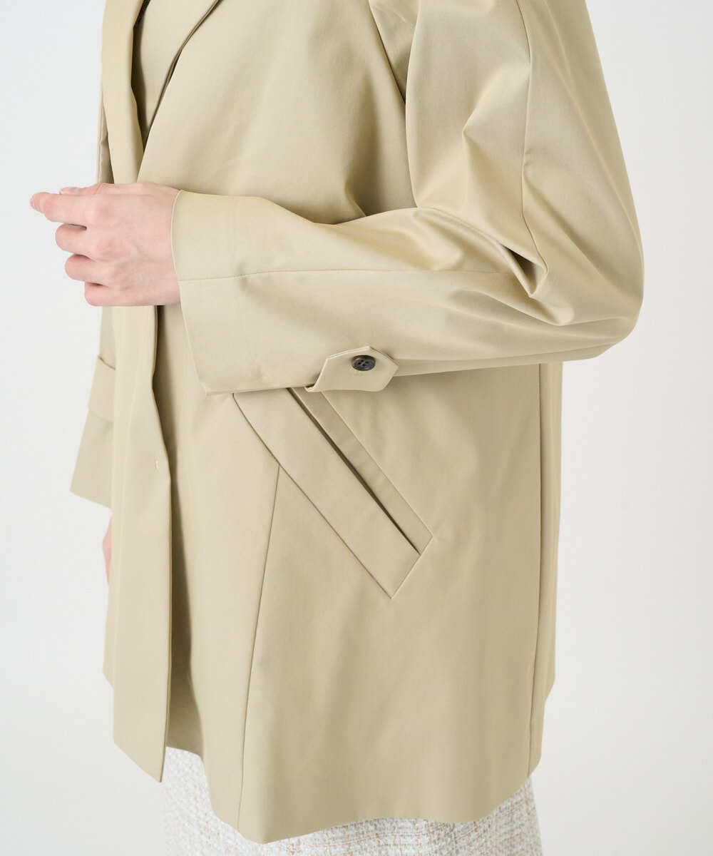 PRVEE04790 CHRISTIAN AUJARD(クリスチャン・オジャール) [ライナー付]デザインハーフコート ベージュ