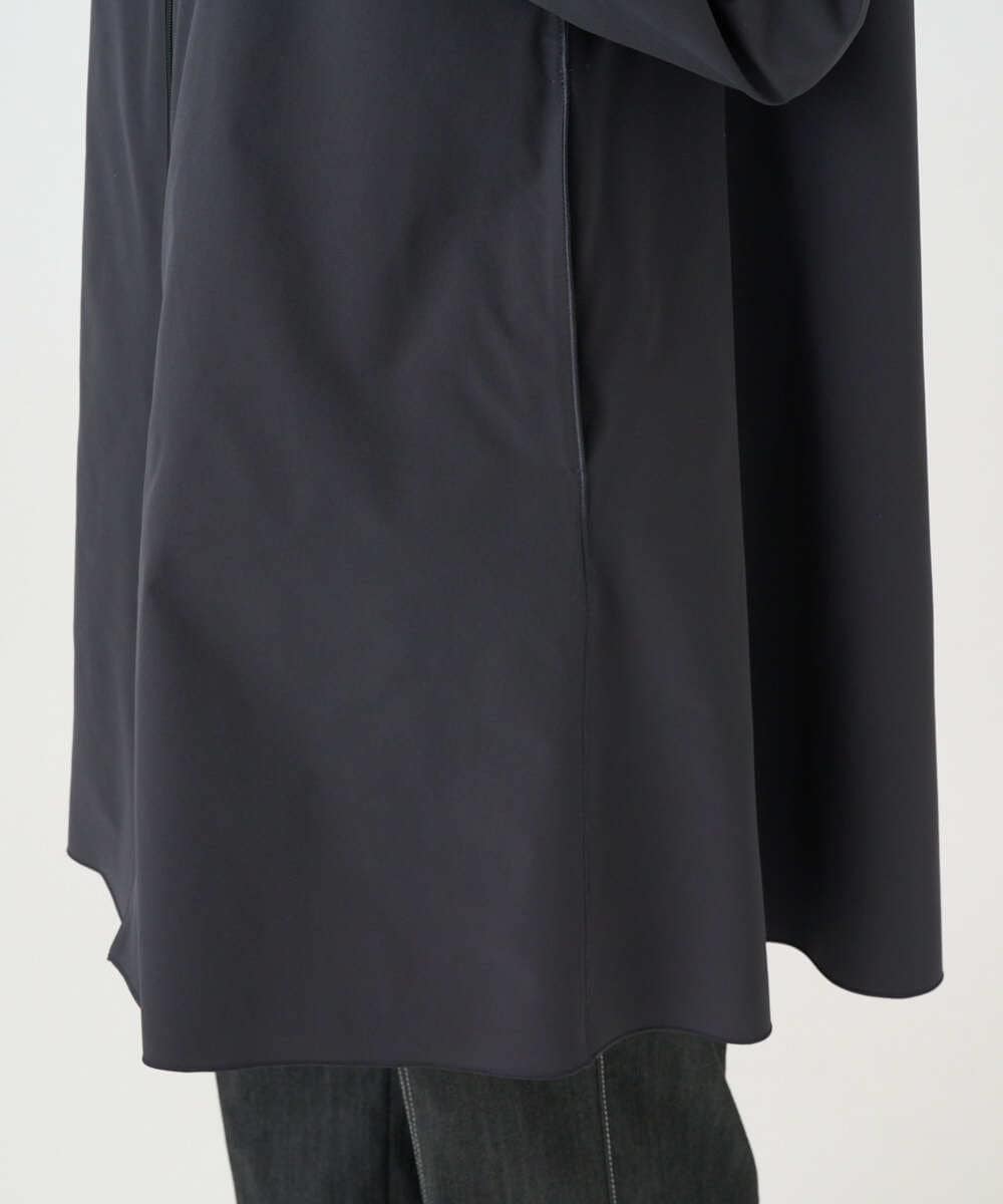 PRVEE16490 CHRISTIAN AUJARD(クリスチャン・オジャール) [シワになりにくい]タフタジップアップコート ダークグレー