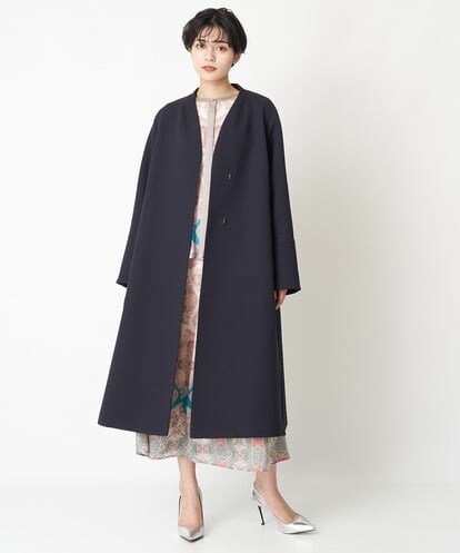 PRVES30670  ノーカラーシンプルコート