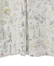 PYBEE19490 CHRISTIAN AUJARD(小さいサイズ)(メゾン ドゥ サンク) ボタニカルフラワーブラウス ホワイト×ピンク系