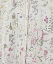 PYBEE19490 CHRISTIAN AUJARD(小さいサイズ)(メゾン ドゥ サンク) ボタニカルフラワーブラウス ホワイト×ピンク系