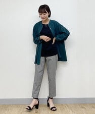 PYBHP04290 CHRISTIAN AUJARD(小さいサイズ)(メゾン ドゥ サンク) エアリーオーバーブラウス レッド