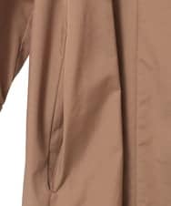 PYEAE03600 CHRISTIAN AUJARD(小さいサイズ)(メゾン ドゥ サンク) 長袖タフタワンピース ブラウン