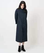 PYEAE03600 CHRISTIAN AUJARD(小さいサイズ)(メゾン ドゥ サンク) 長袖タフタワンピース ブラウン