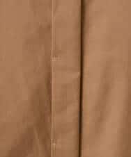 PYEAE03600 CHRISTIAN AUJARD(小さいサイズ)(メゾン ドゥ サンク) 長袖タフタワンピース ブラウン