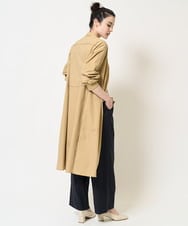 PYEGB25490 CHRISTIAN AUJARD(小さいサイズ)(メゾン ドゥ サンク) [軽量･撥水･通気性]シャツワンピース ライトブラウン