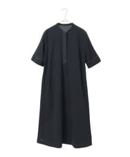 PYEGD42490 CHRISTIAN AUJARD(小さいサイズ)(メゾン ドゥ サンク) ドライタッチジャージーワンピース ネイビー