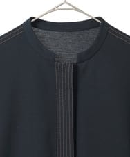 PYEGD42490 CHRISTIAN AUJARD(小さいサイズ)(メゾン ドゥ サンク) ドライタッチジャージーワンピース ネイビー