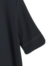 PYEGD42490 CHRISTIAN AUJARD(小さいサイズ)(メゾン ドゥ サンク) ドライタッチジャージーワンピース ネイビー