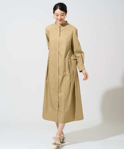 PYEGE05620 CHRISTIAN AUJARD(小さいサイズ) バンドカラーシャツワンピース