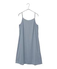 PYEGE05620 CHRISTIAN AUJARD(小さいサイズ)(メゾン ドゥ サンク) バンドカラーシャツワンピース ベージュ