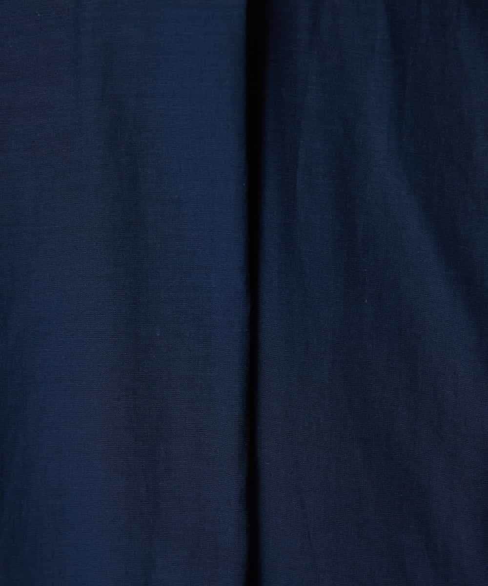 PYEHC11520 CHRISTIAN AUJARD(小さいサイズ)(メゾン ドゥ サンク) タックフレアーワンピース ネイビー