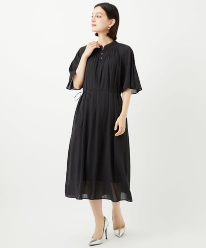 PYEJB02500 CHRISTIAN AUJARD(小さいサイズ) フレアスリーブワンピース