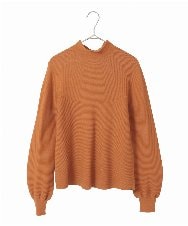 PYFAD36290 CHRISTIAN AUJARD(小さいサイズ)(メゾン ドゥ サンク) ホールガーメントニットプルオーバー オレンジ