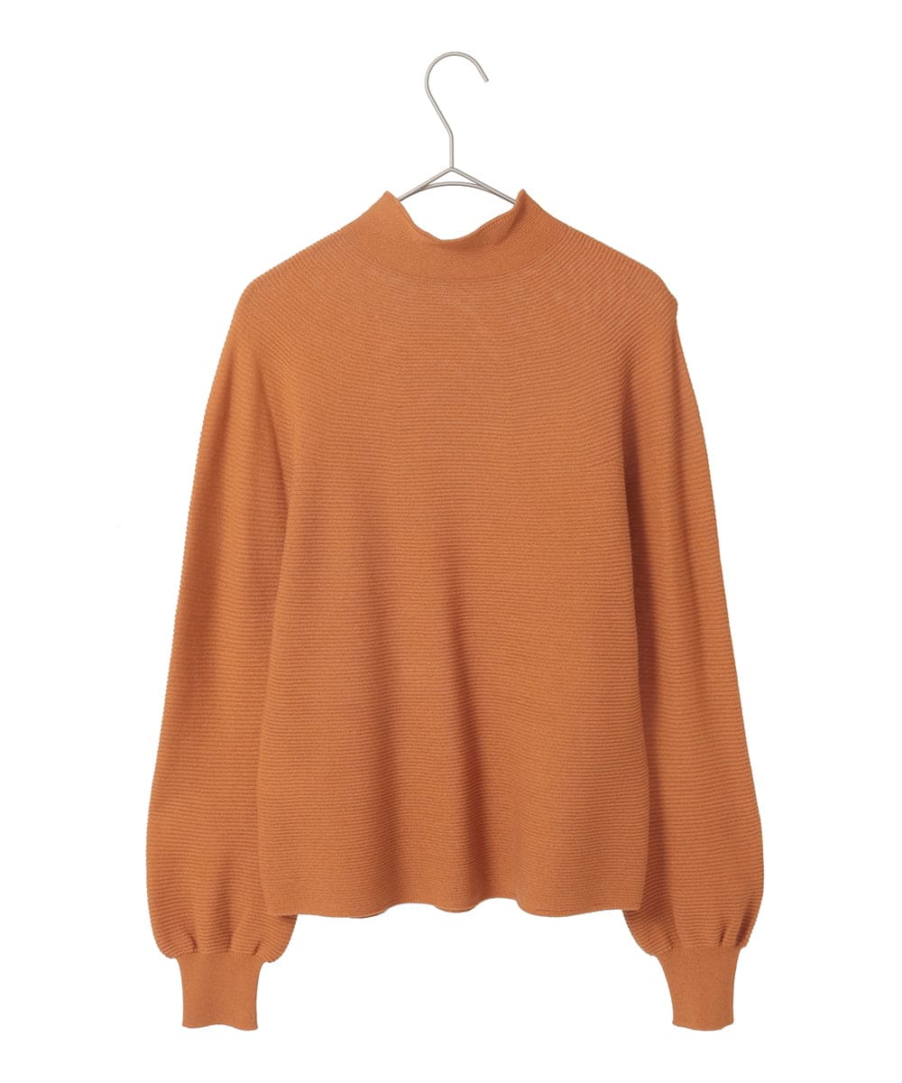 PYFAD36290 CHRISTIAN AUJARD(小さいサイズ)(メゾン ドゥ サンク) ホールガーメントニットプルオーバー オレンジ