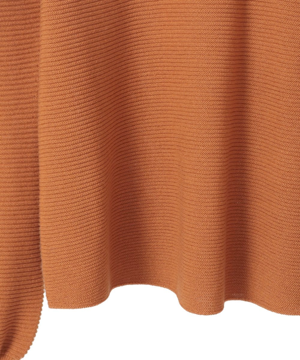 PYFAD36290 CHRISTIAN AUJARD(小さいサイズ)(メゾン ドゥ サンク) ホールガーメントニットプルオーバー オレンジ