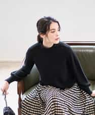 PYFAD36290 CHRISTIAN AUJARD(小さいサイズ)(メゾン ドゥ サンク) ホールガーメントニットプルオーバー オレンジ