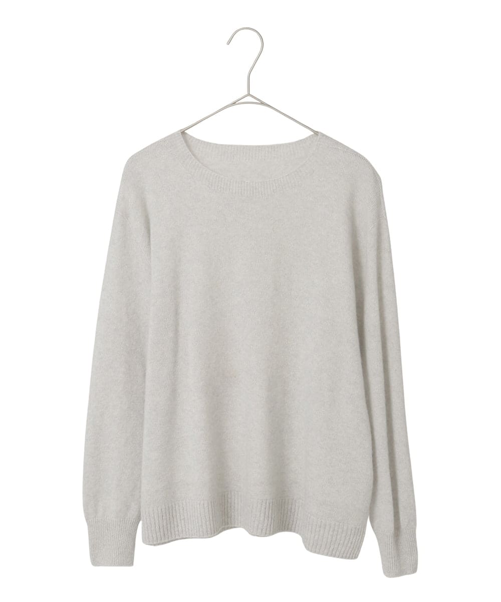 PYFAD37400 CHRISTIAN AUJARD(小さいサイズ)(メゾン ドゥ サンク) [アンサンブル対応]カシミヤシルクニット ライム