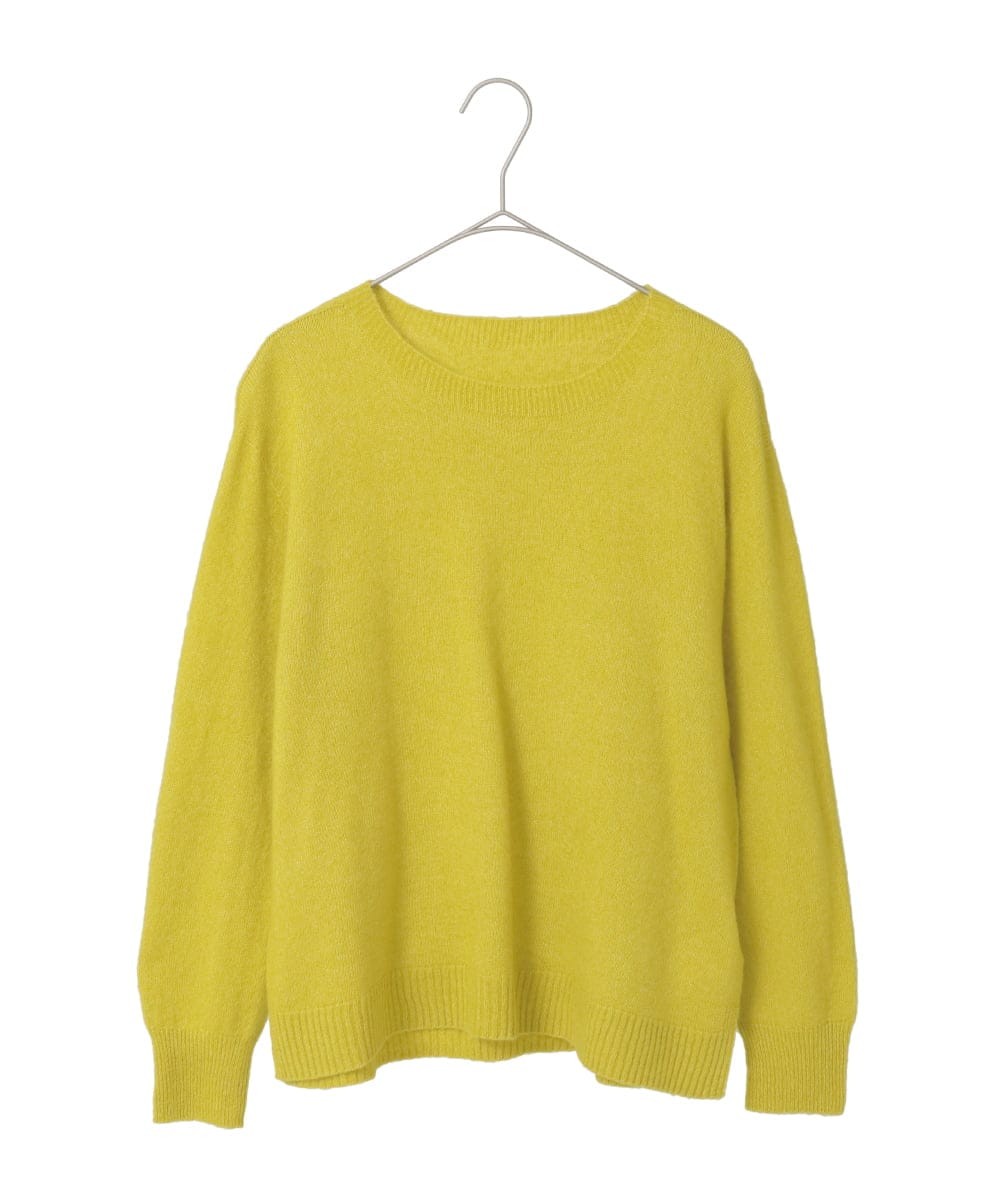 PYFAD37400 CHRISTIAN AUJARD(小さいサイズ)(メゾン ドゥ サンク) [アンサンブル対応]カシミヤシルクニット ライム