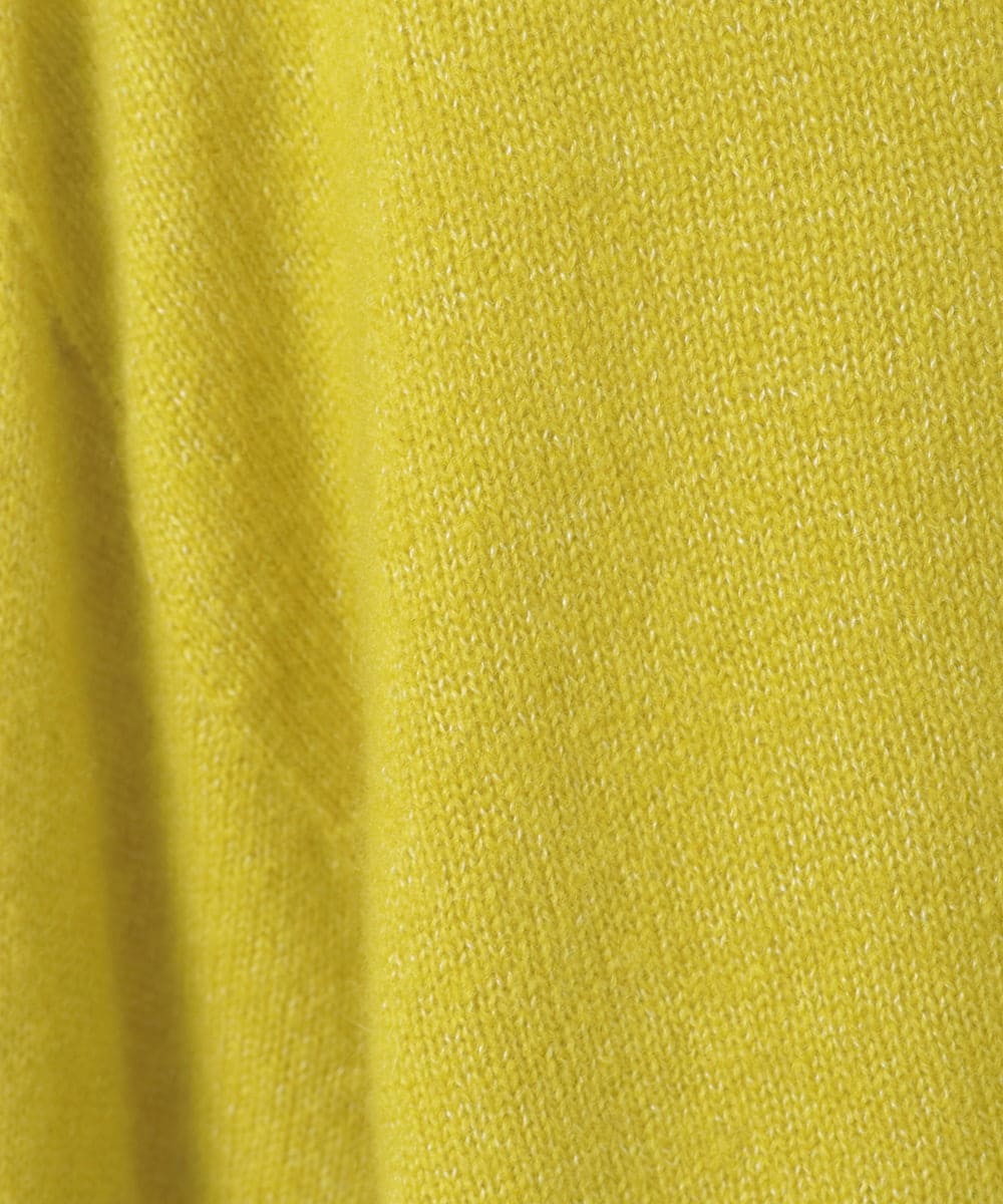 PYFAD37400 CHRISTIAN AUJARD(小さいサイズ)(メゾン ドゥ サンク) [アンサンブル対応]カシミヤシルクニット ライム