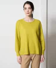 PYFAD37400 CHRISTIAN AUJARD(小さいサイズ)(メゾン ドゥ サンク) [アンサンブル対応]カシミヤシルクニット ライム