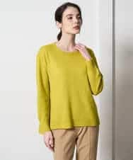 PYFAD37400 CHRISTIAN AUJARD(小さいサイズ)(メゾン ドゥ サンク) [アンサンブル対応]カシミヤシルクニット ライム