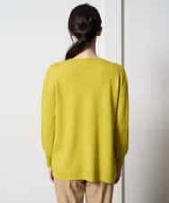 PYFAD37400 CHRISTIAN AUJARD(小さいサイズ)(メゾン ドゥ サンク) [アンサンブル対応]カシミヤシルクニット ライム