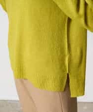 PYFAD37400 CHRISTIAN AUJARD(小さいサイズ)(メゾン ドゥ サンク) [アンサンブル対応]カシミヤシルクニット ライム