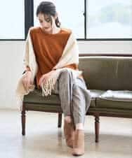 PYFAD37400 CHRISTIAN AUJARD(小さいサイズ)(メゾン ドゥ サンク) [アンサンブル対応]カシミヤシルクニット ライム