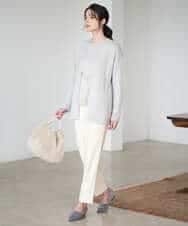 PYFAD37400 CHRISTIAN AUJARD(小さいサイズ)(メゾン ドゥ サンク) [アンサンブル対応]カシミヤシルクニット ライム