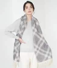 PYFAD37400 CHRISTIAN AUJARD(小さいサイズ)(メゾン ドゥ サンク) [アンサンブル対応]カシミヤシルクニット ライトグレー