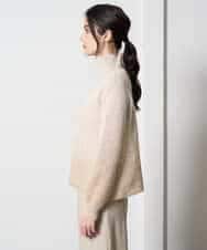 PYFAD41360 CHRISTIAN AUJARD(小さいサイズ)(メゾン ドゥ サンク) グラデーションニットプルオーバー マスタード