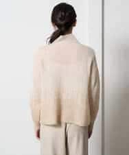 PYFAD41360 CHRISTIAN AUJARD(小さいサイズ)(メゾン ドゥ サンク) グラデーションニットプルオーバー マスタード